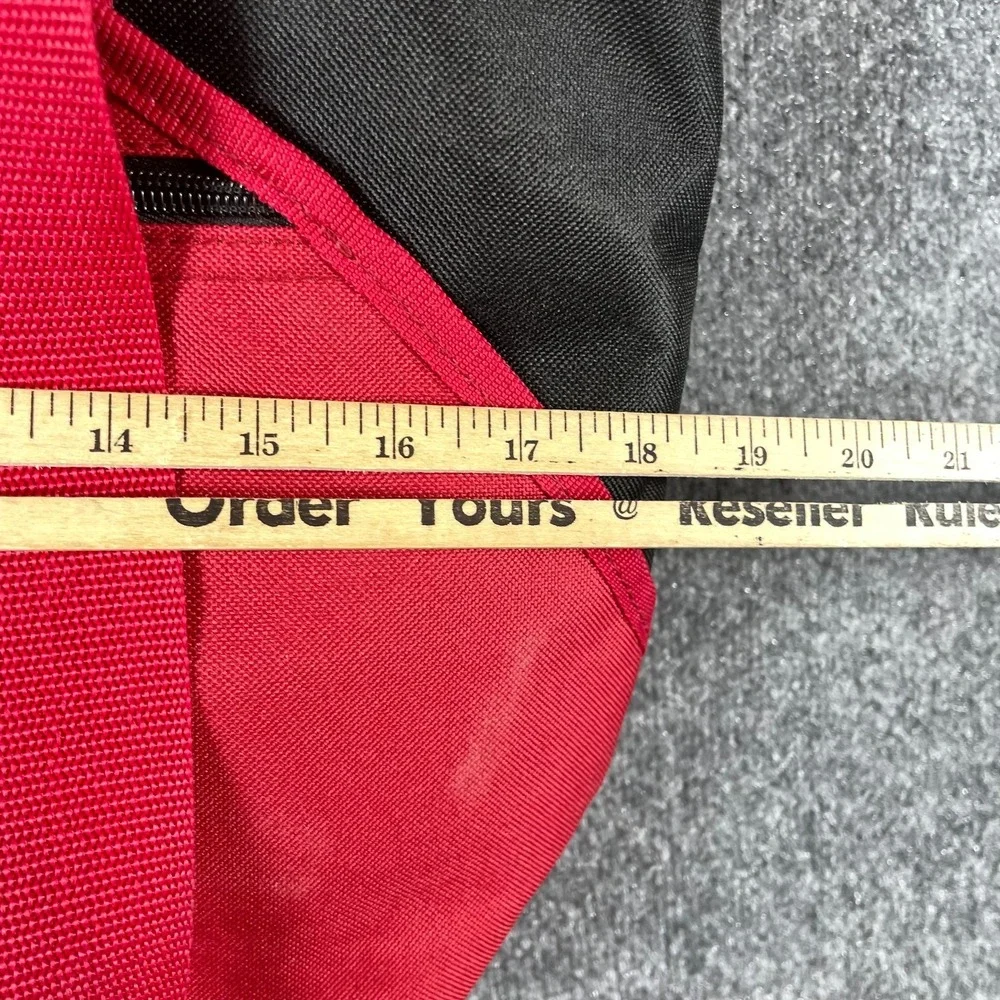 Indiana Hoosiers Cooler Bag Red Zippers Pockets Insulated Golf Beach Party Strap